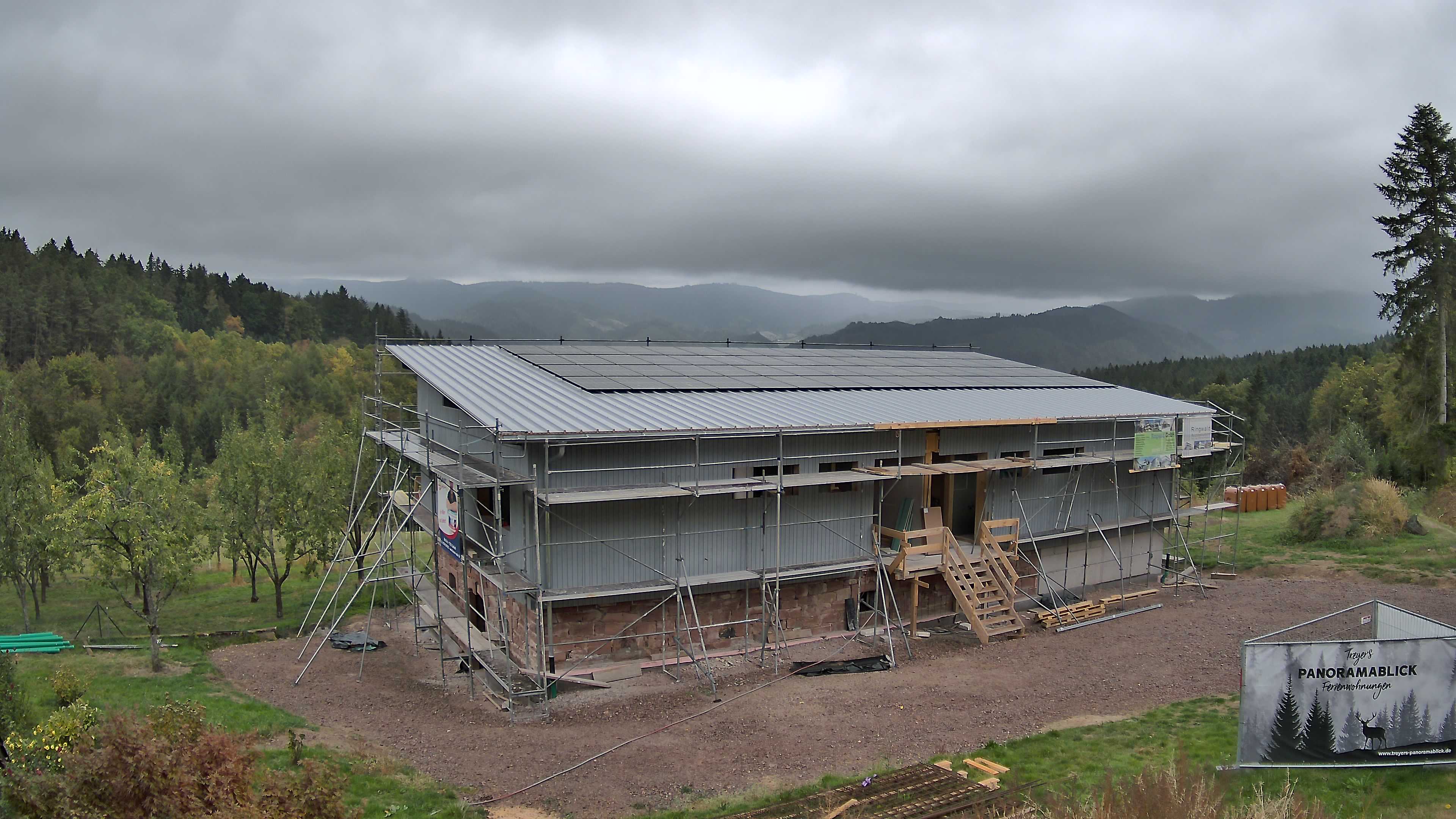 Aktuelles Webcam-Bild der Baustelle Treyers Panoramablick