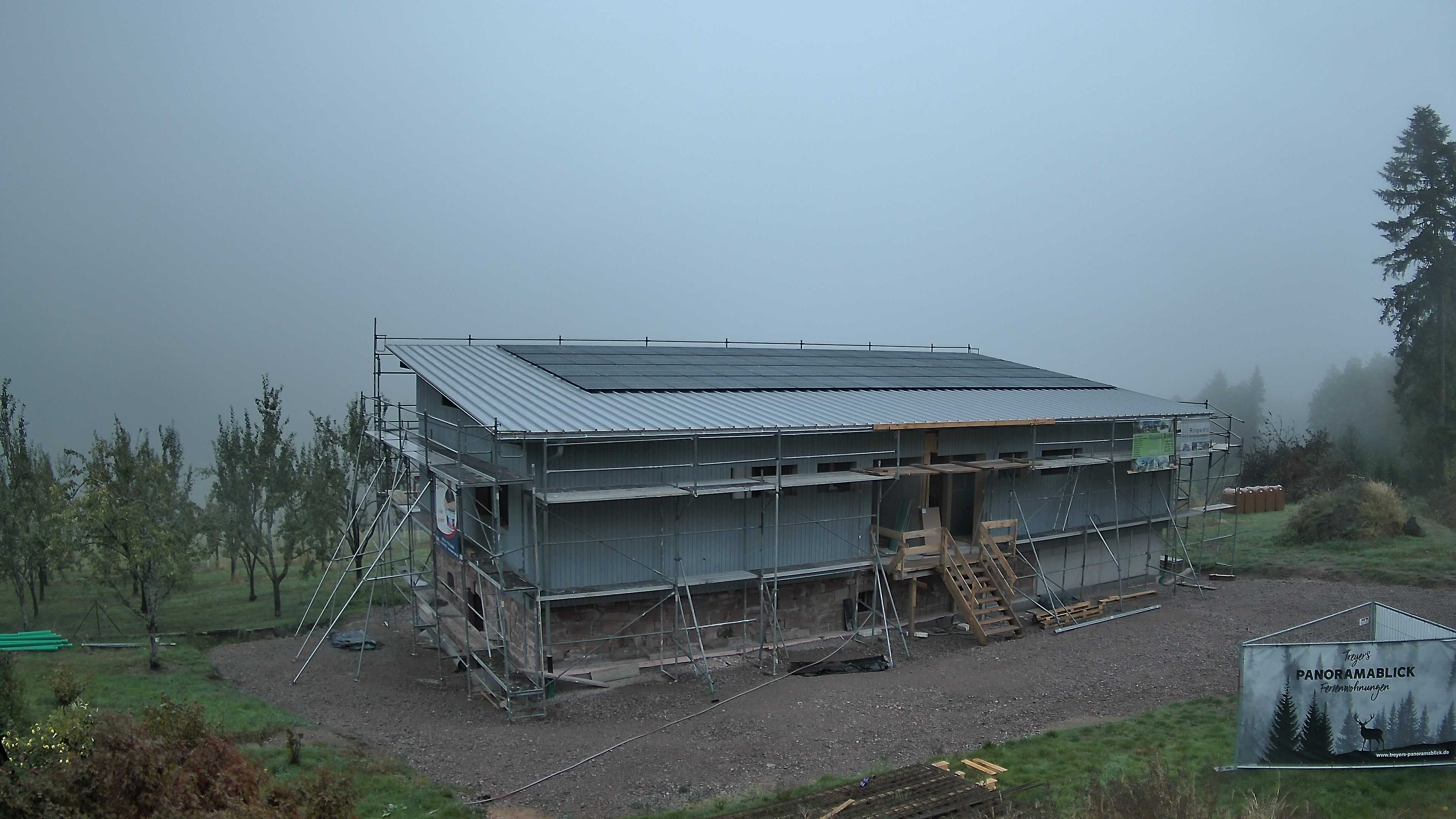 Aktuelles Webcam-Bild der Baustelle Treyers Panoramablick