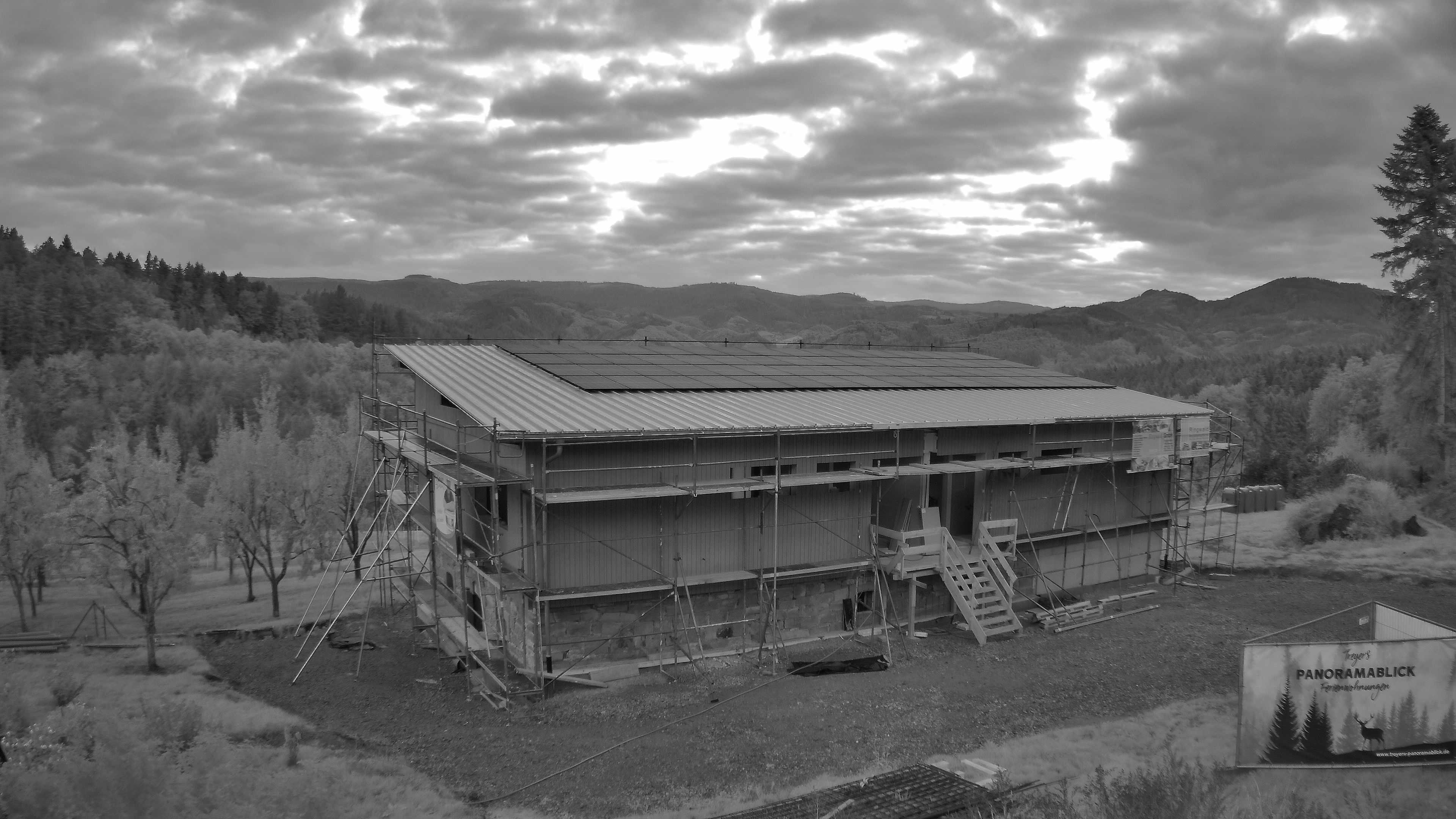 Aktuelles Webcam-Bild der Baustelle Treyers Panoramablick