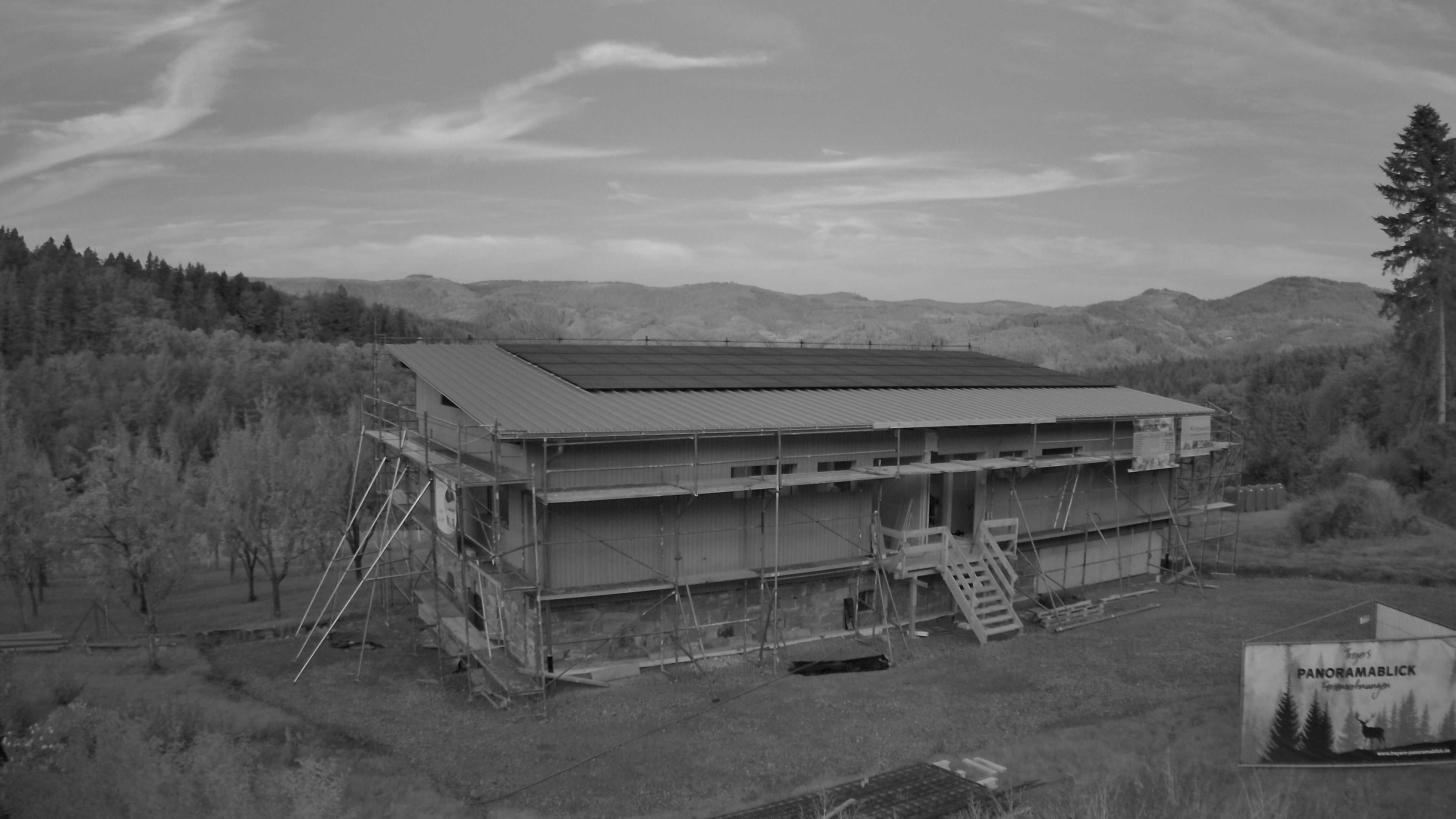 Aktuelles Webcam-Bild der Baustelle Treyers Panoramablick
