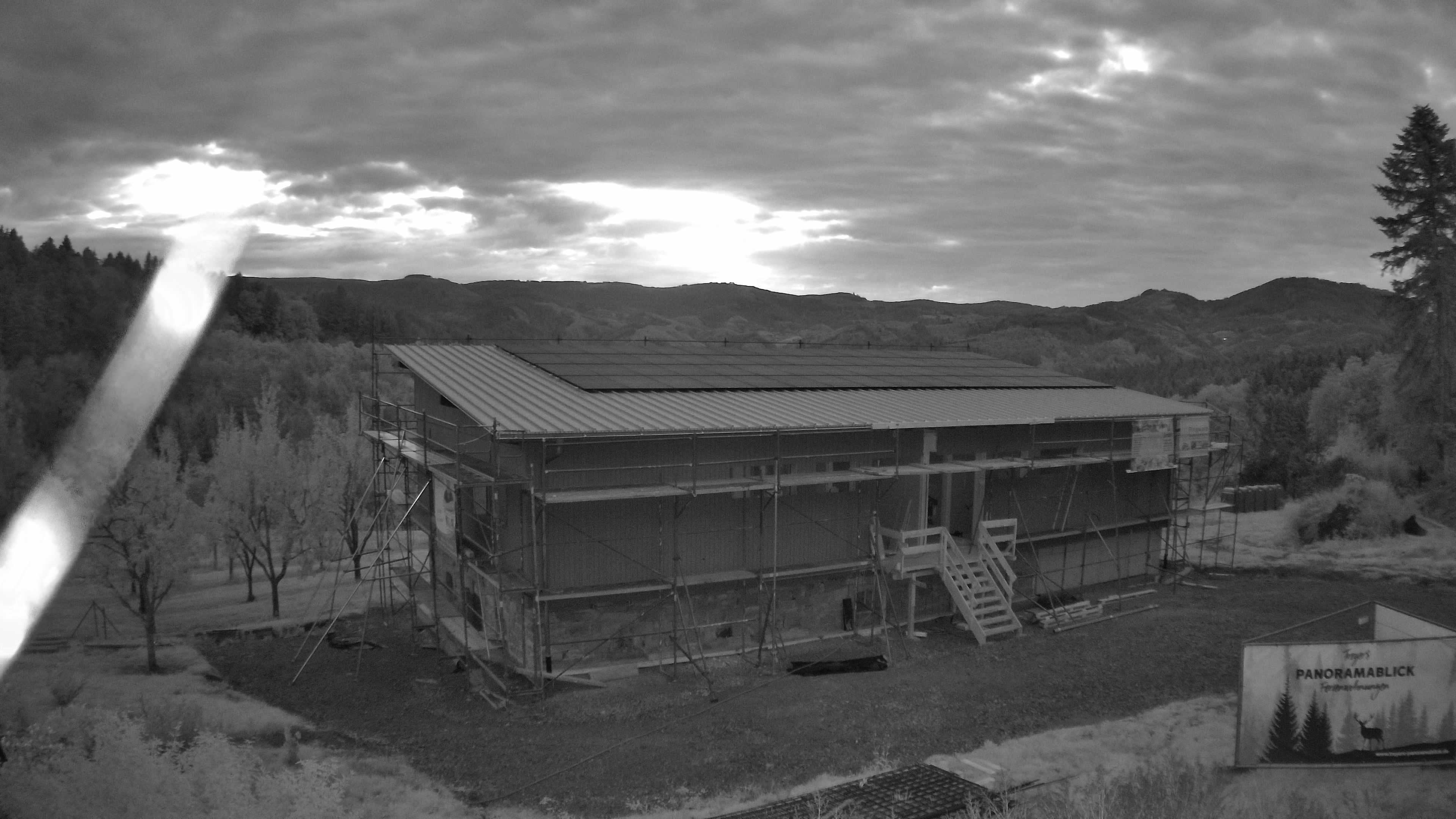 Aktuelles Webcam-Bild der Baustelle Treyers Panoramablick