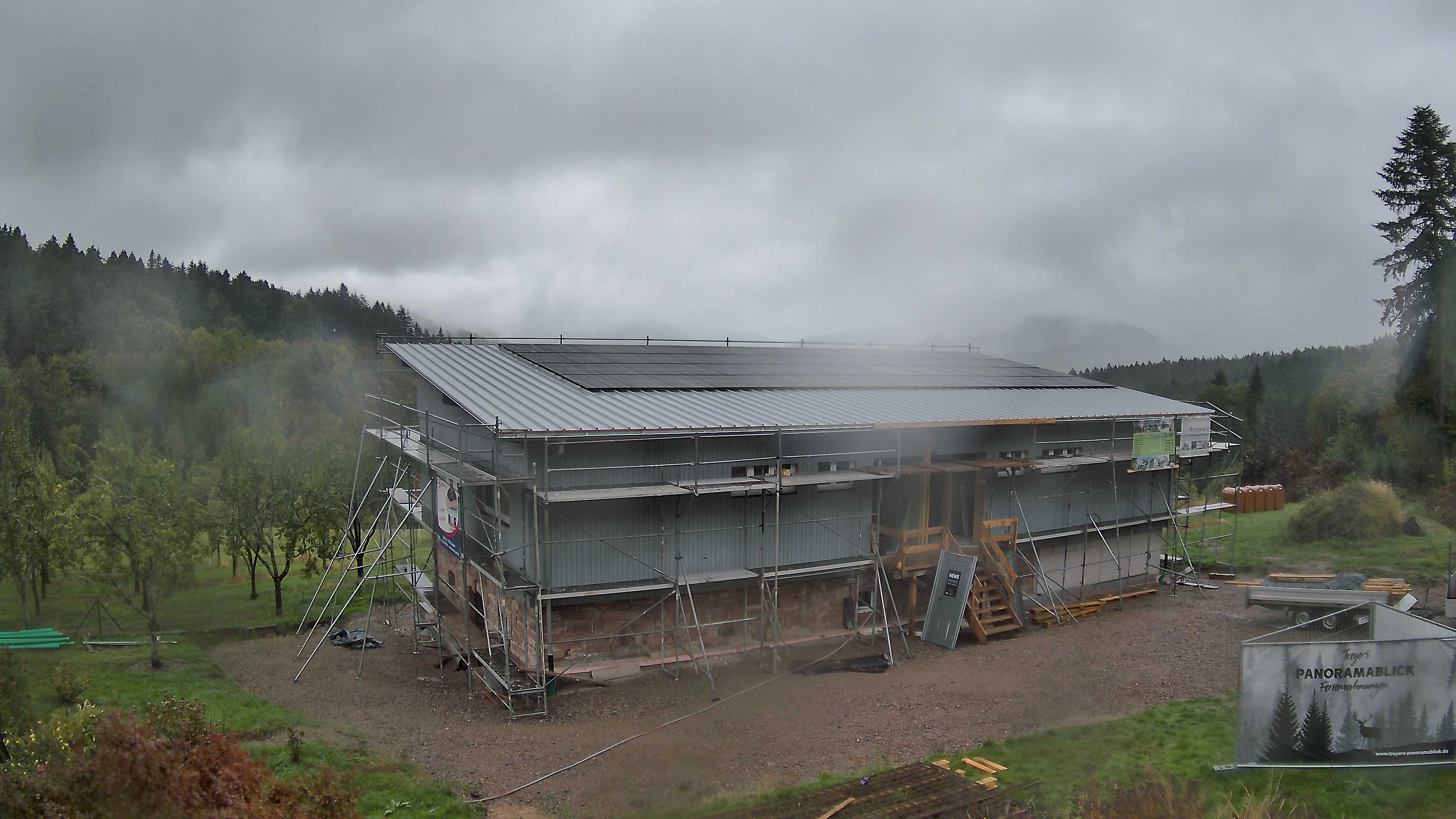 Aktuelles Webcam-Bild der Baustelle Treyers Panoramablick