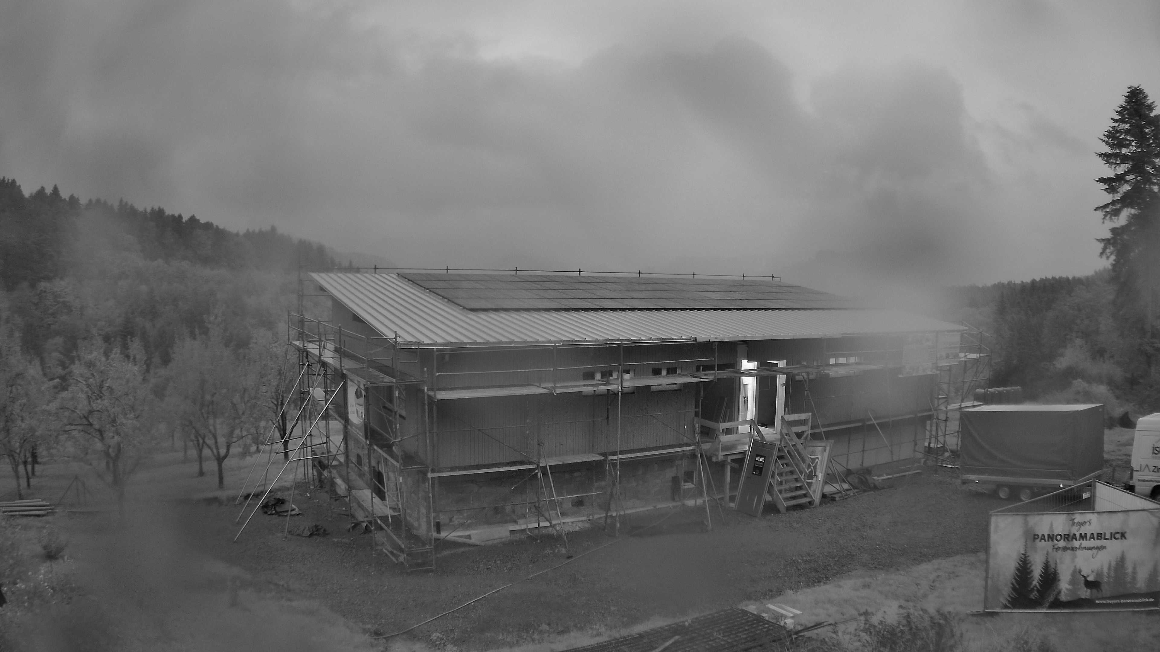 Aktuelles Webcam-Bild der Baustelle Treyers Panoramablick